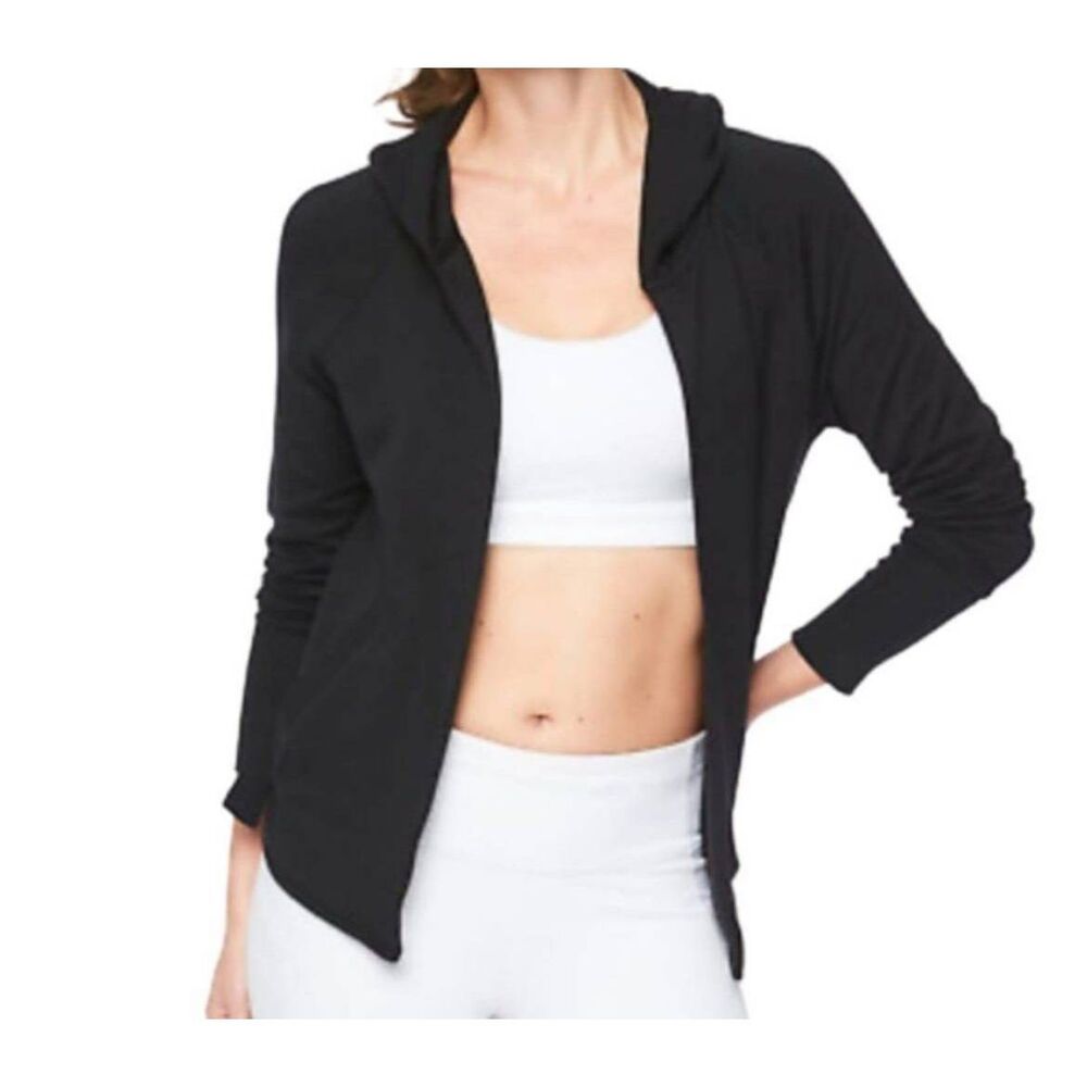 ATHLETA Clarity Cinch Hooded Cardigan Size XS